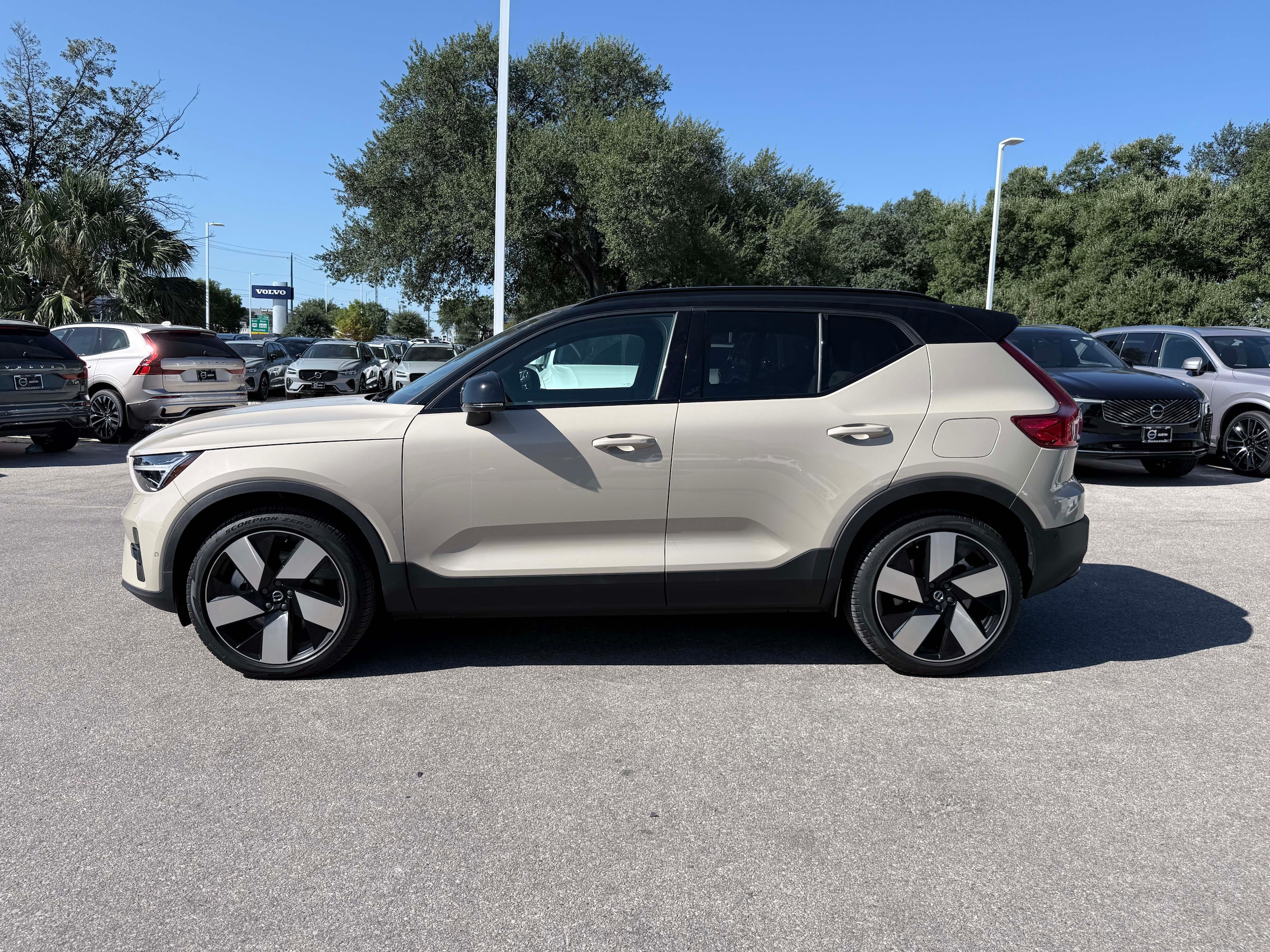 Certified 2025 Volvo EX40 Ultra with VIN YV4ER3HL0S2450909 for sale in Austin, TX