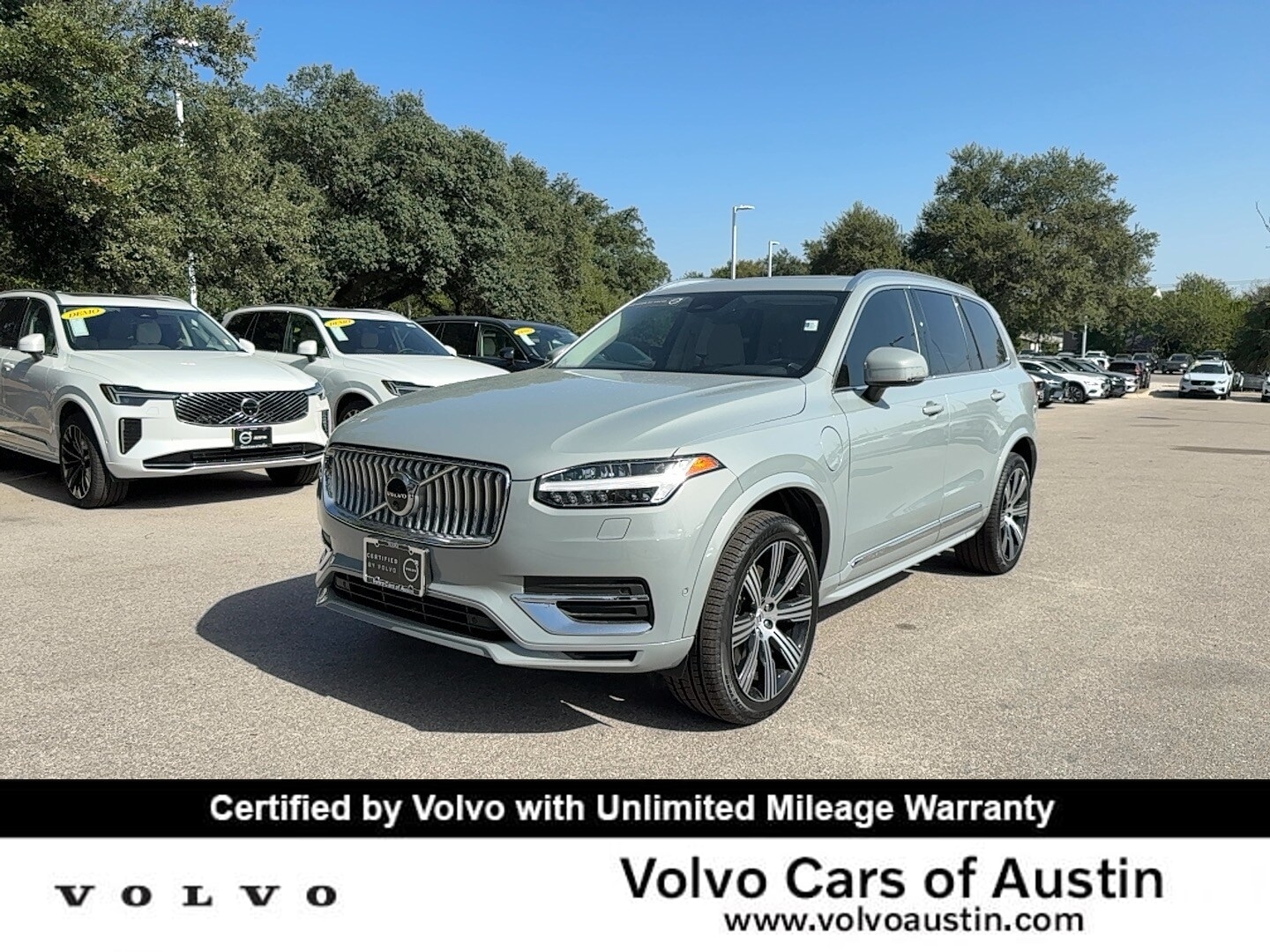 Gray 2024 Volvo XC90 SUV / Crossover All-Wheel Drive 8-Speed Automatic