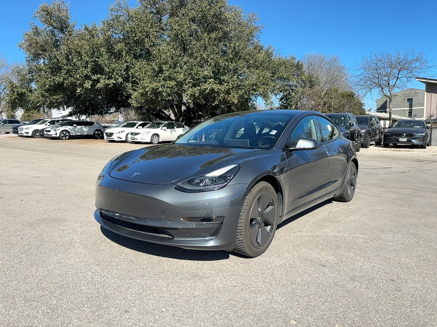 Used 2021 Tesla Model 3 Base with VIN 5YJ3E1EA7MF986155 for sale in Austin, TX