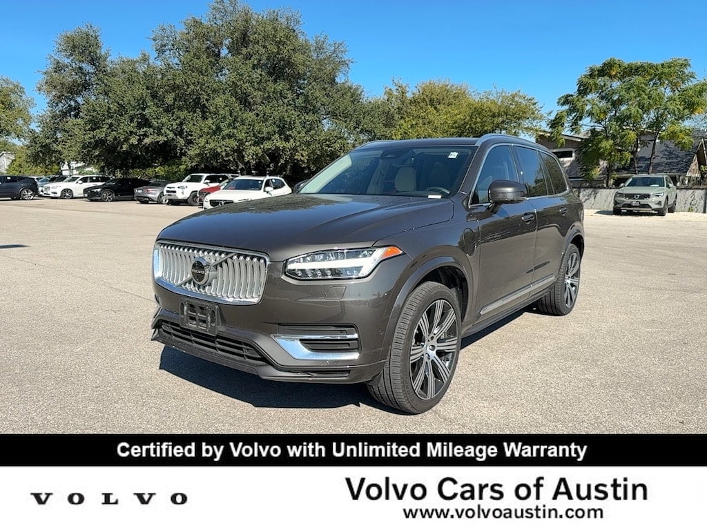 Certified 2024 Volvo XC90 plug-in hybrid T8 Plus 6-Seater SUV