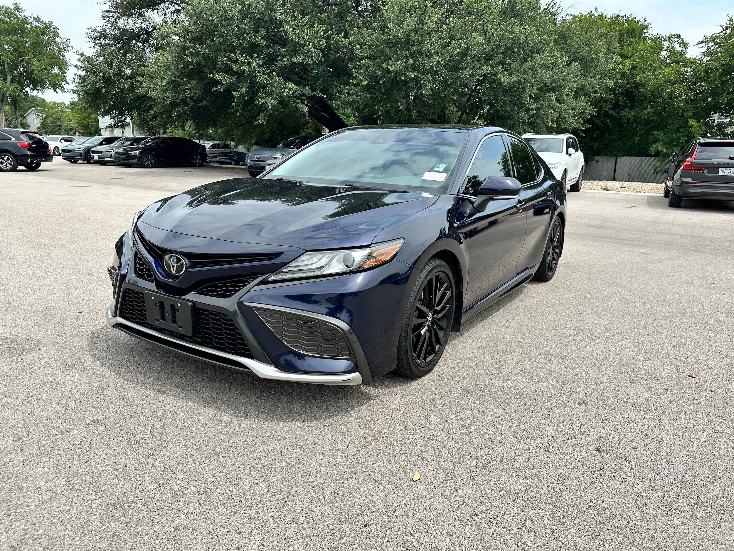 Used 2021 Toyota Camry XSE with VIN 4T1K61AK7MU434133 for sale in Austin, TX