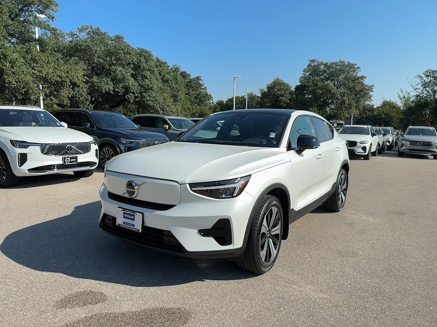 Certified 2023 Volvo C40 Core with VIN YV4ED3GK5P2041772 for sale in Austin, TX