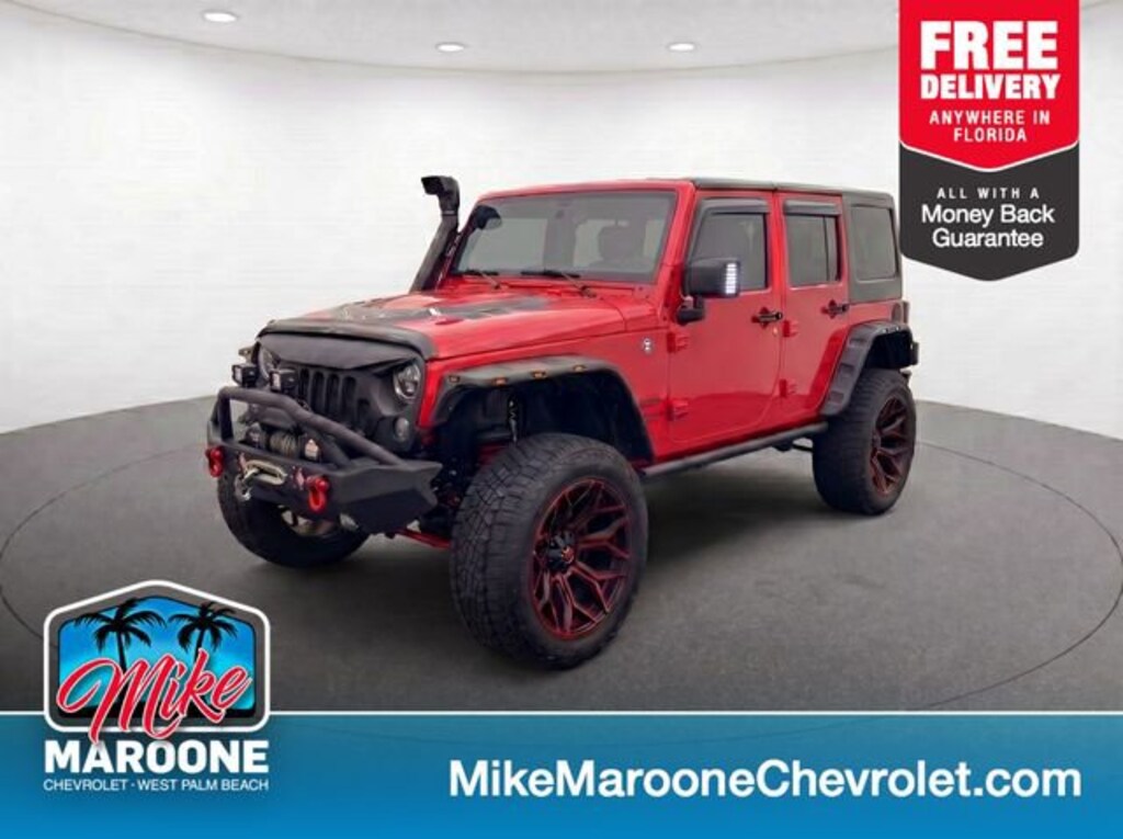 Used 2017 Jeep Wrangler Unlimited Sport 4x4 SUV