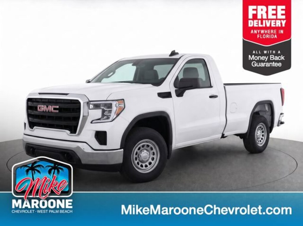Used 2021 GMC Sierra 1500 2WD Regular Cab Long Box Truck