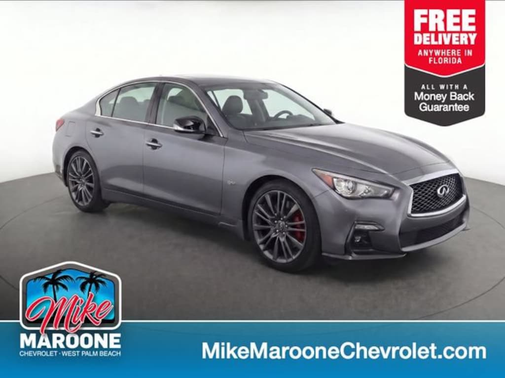 Used 2018 INFINITI Q50 3.0t RED Sport 400 Sedan