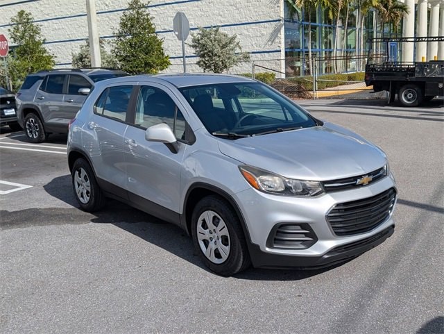 Used 2017 Chevrolet Trax LS with VIN KL7CJKSB1HB075971 for sale in West Palm Beach, FL