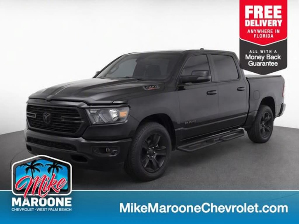 Used 2022 Ram 1500 Big Horn Crew Cab 4x2 57 Box Truck