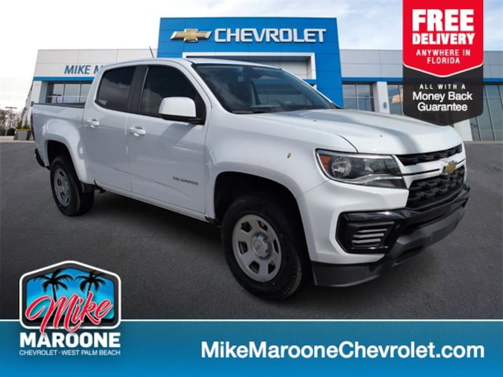 Certified 2022 Chevrolet Colorado WT Truck