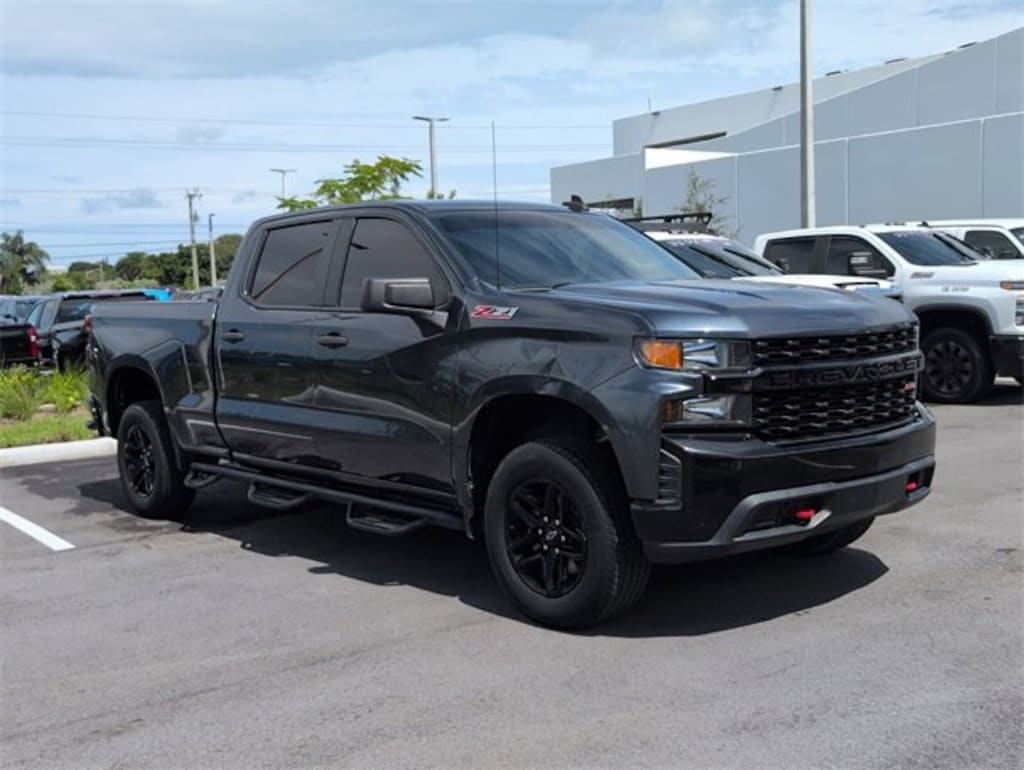 Used 2021 Chevrolet Silverado 1500 Custom Trail Boss Truck