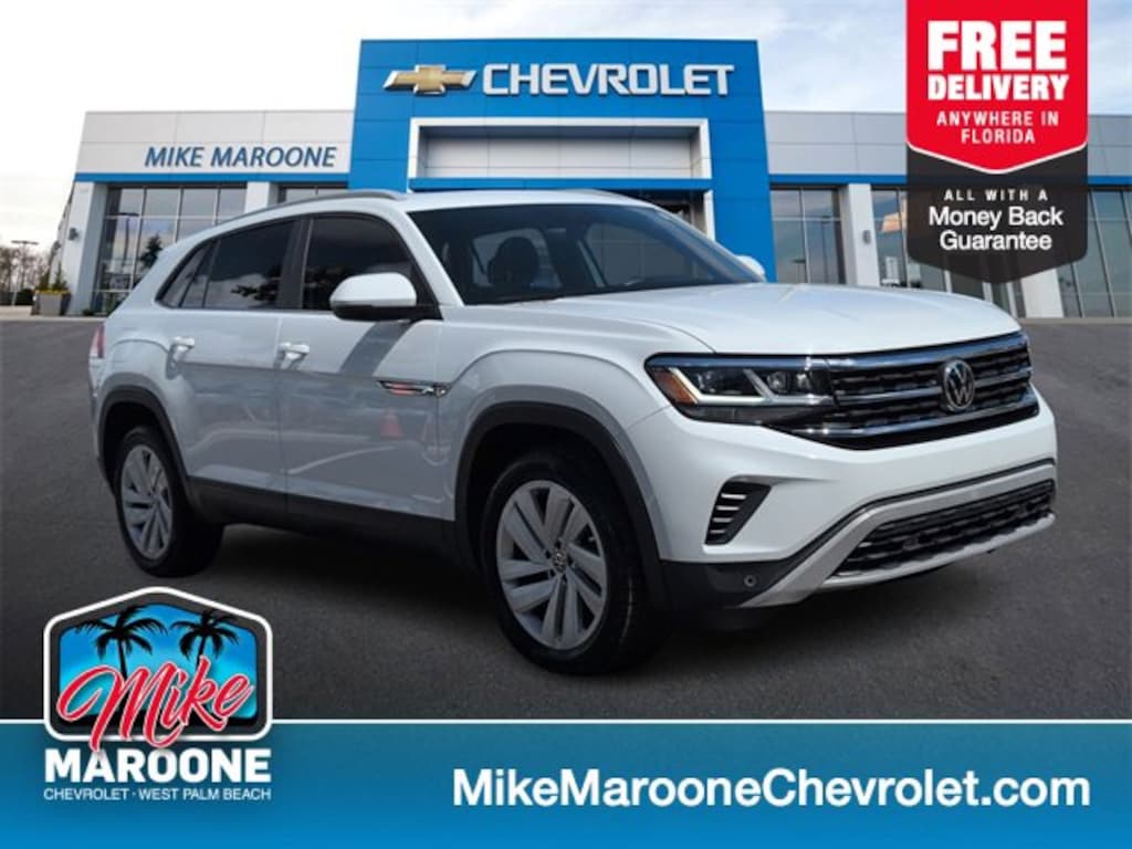 Used 2021 Volkswagen Atlas Cross Sport 3.6L V6 SE w/Technology