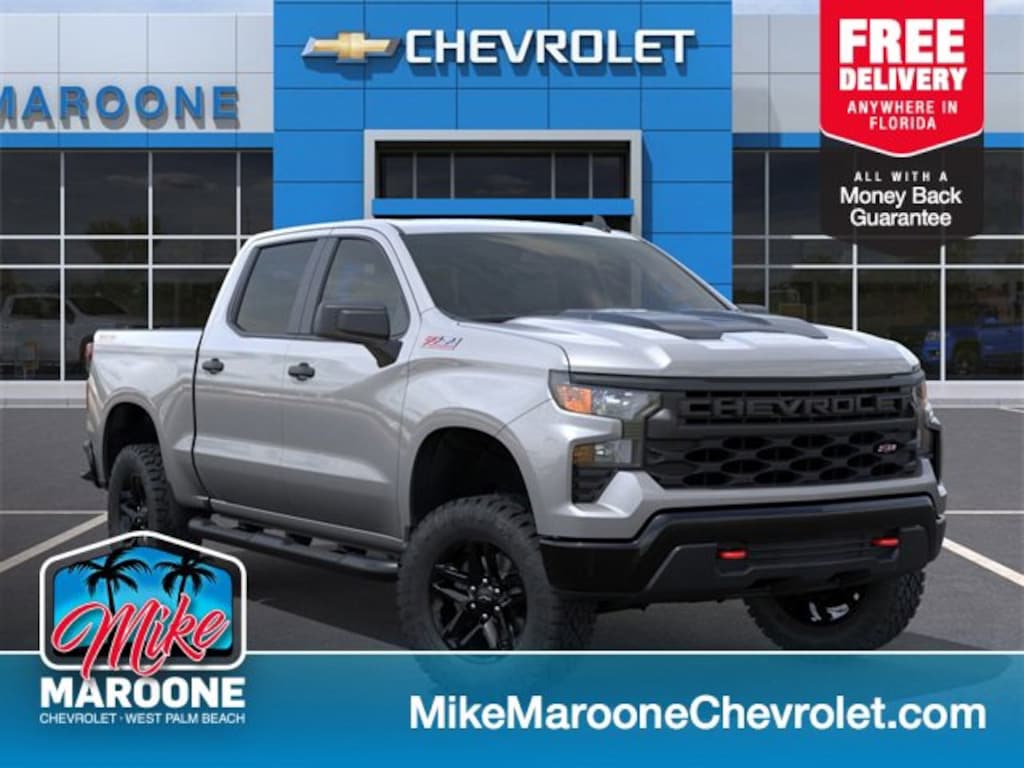 New 2026 Chevrolet Silverado 1500 Custom Trail Boss Truck