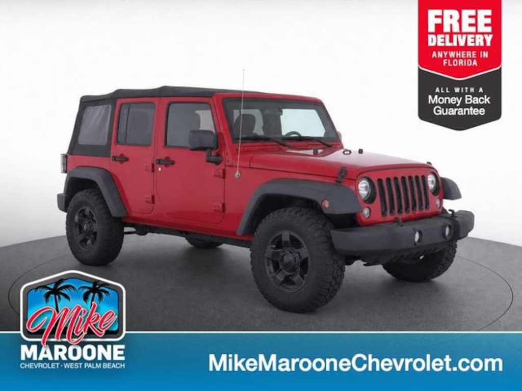 Used 2018 Jeep Wrangler JK Unlimited Sport S 4x4 SUV