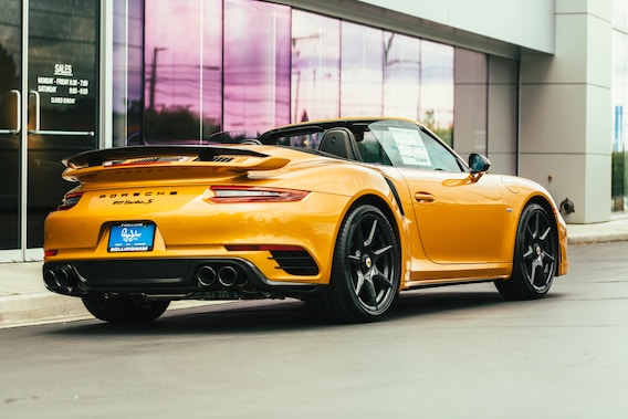 911 Turbo S Cabriolet Exclusive Series On Display At