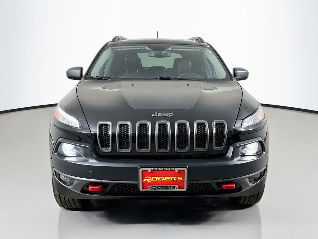 Used 2018 Jeep Cherokee Trailhawk with VIN 1C4PJMBX1JD619794 for sale in Hermiston, OR
