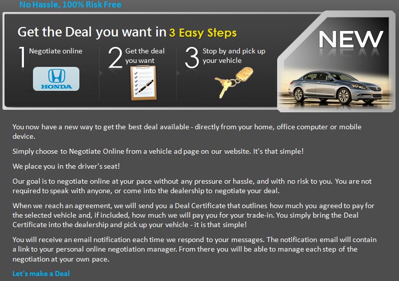  The Simplest Way to a Great Deal