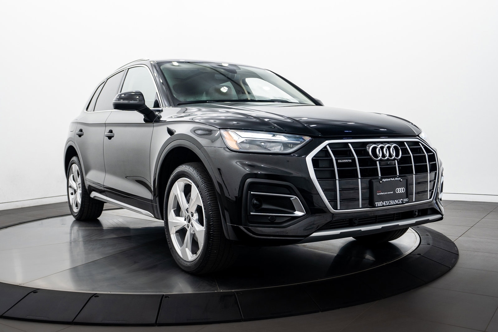 Certified 2021 Audi Q5 Premium Plus with VIN WA1BAAFY4M2010639 for sale in Burlington, VT