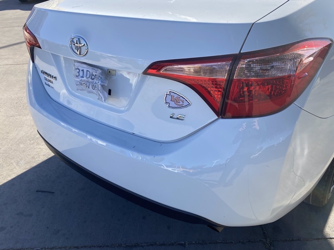 Certified 2019 Toyota Corolla LE with VIN 5YFBURHE3KP933496 for sale in Burlington, VT