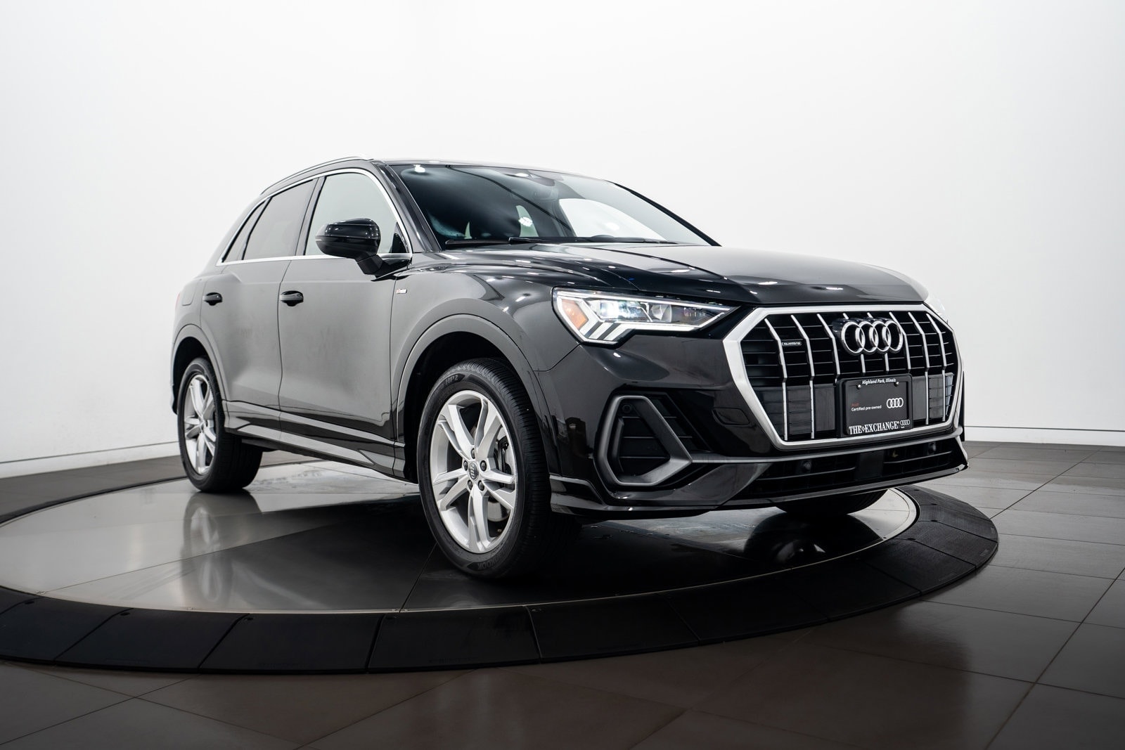 Certified 2019 Audi Q3 S Line Premium Plus with VIN WA1EECF3XK1086189 for sale in Burlington, VT