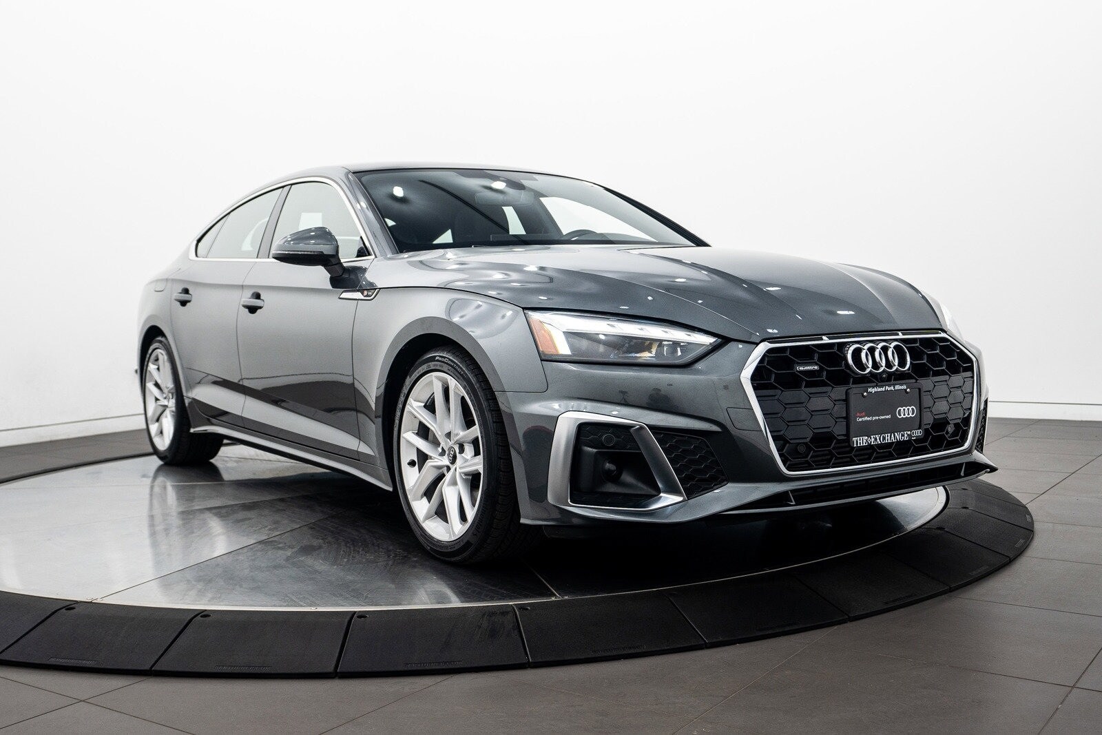 Certified 2023 Audi A5 Sportback Premium Plus with VIN WAUFACF54PA020748 for sale in Burlington, VT