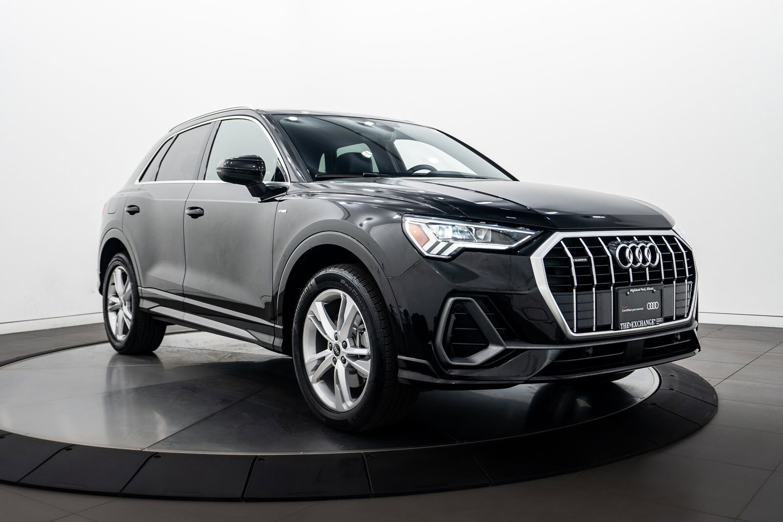 Certified 2021 Audi Q3 S Line Premium Plus with VIN WA1EECF33M1059953 for sale in Burlington, VT