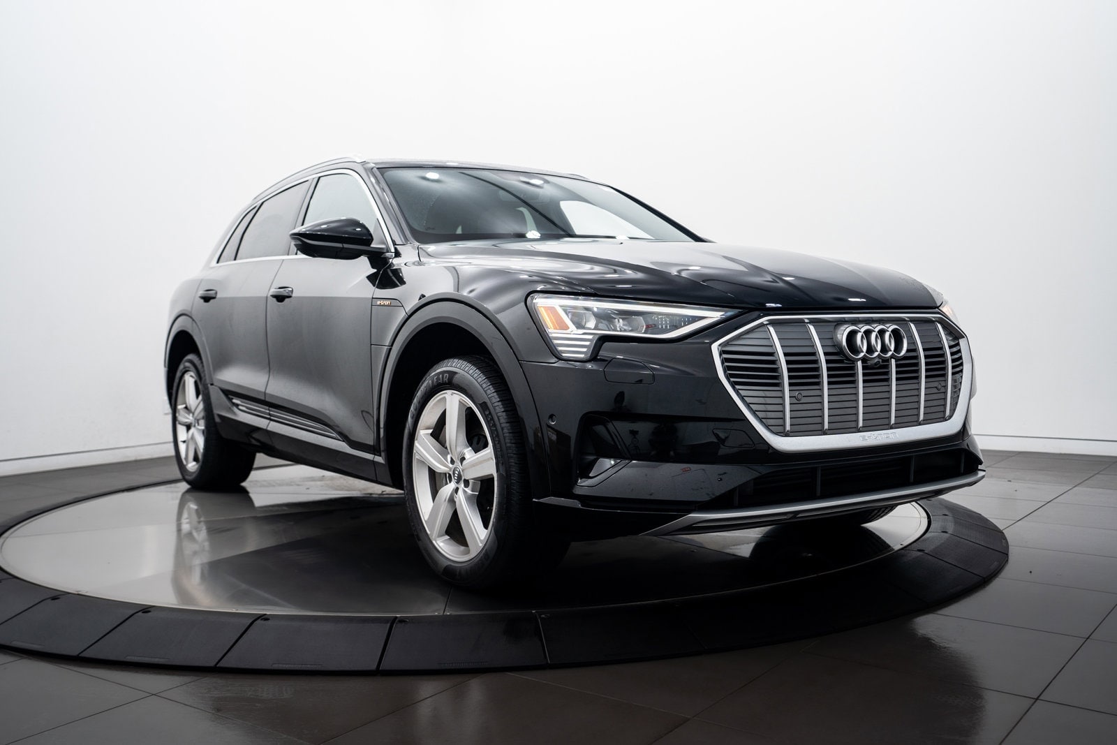 Certified 2019 Audi e-tron Premium Plus with VIN WA1LAAGE6KB023415 for sale in Burlington, VT