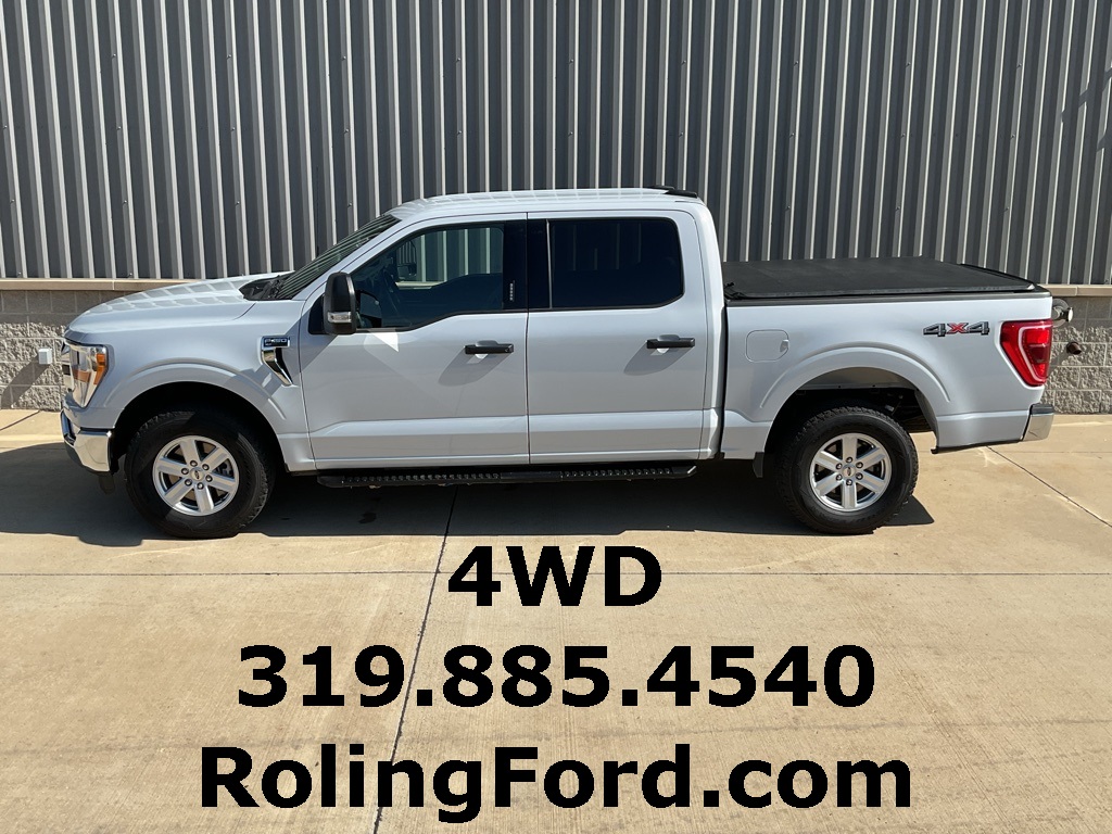 Used 2022 Ford F-150 XLT with VIN 1FTFW1E89NKE42655 for sale in Shell Rock, IA