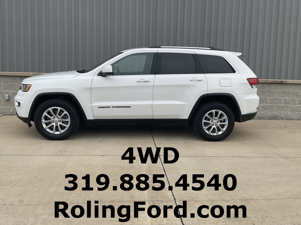 Used 2021 Jeep Grand Cherokee Laredo E with VIN 1C4RJFAG3MC769647 for sale in Shell Rock, IA