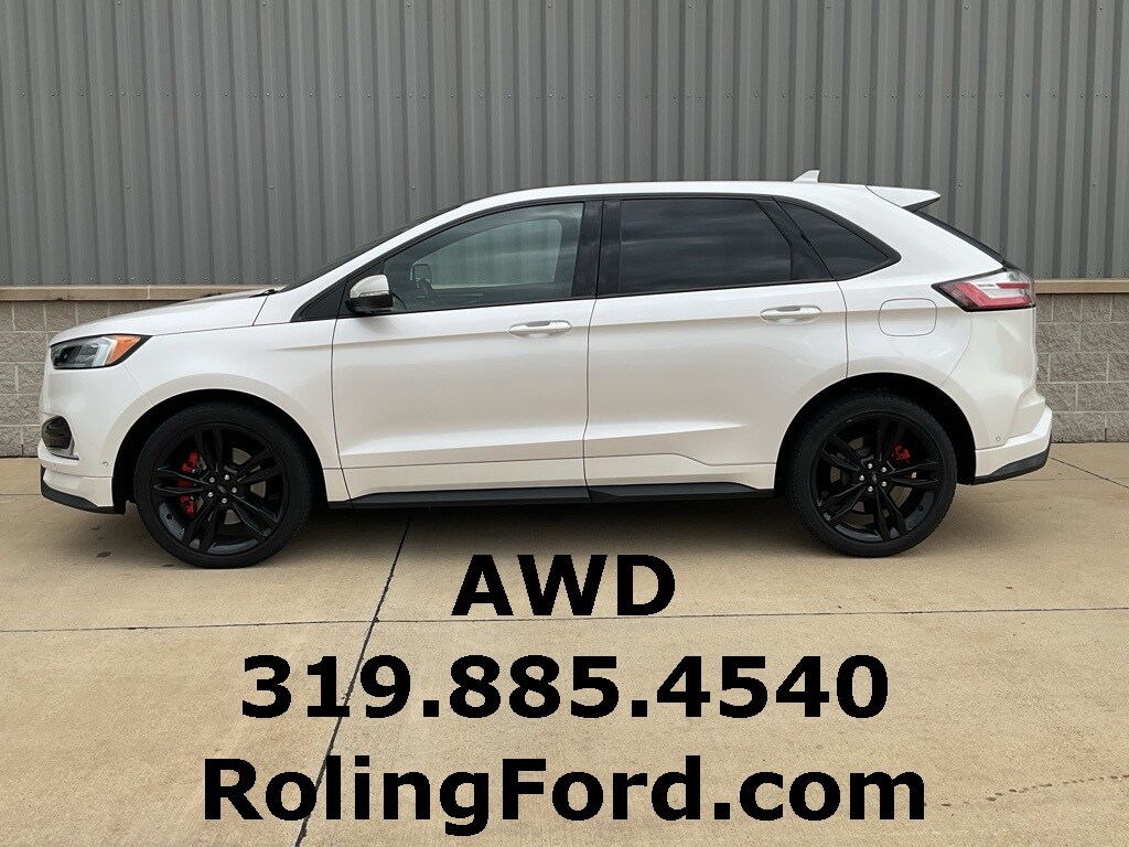 Used 2019 Ford Edge ST with VIN 2FMPK4AP6KBC45054 for sale in Shell Rock, IA