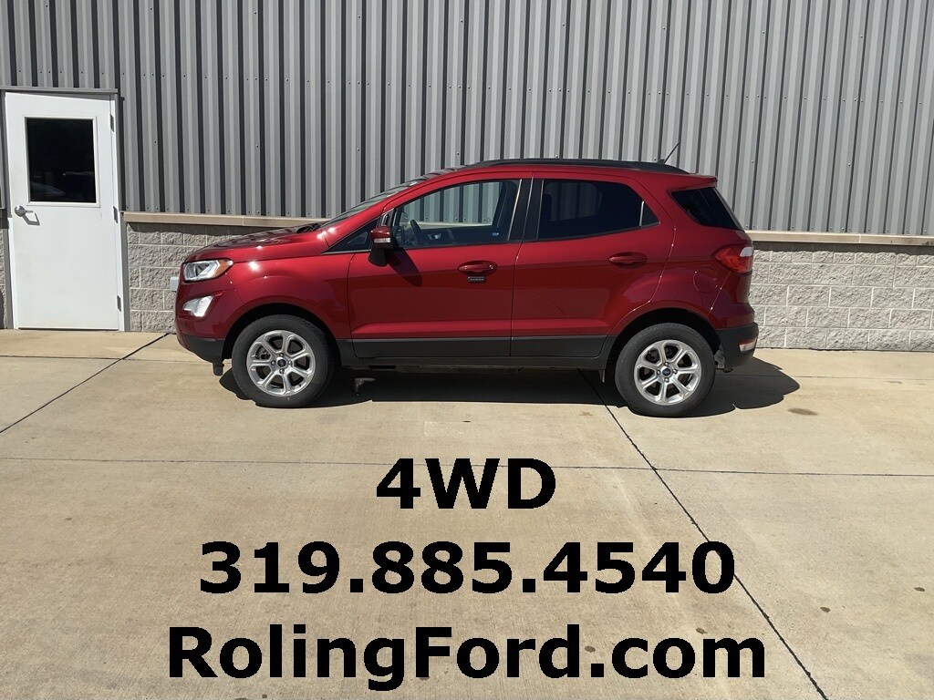 Used 2018 Ford Ecosport SE with VIN MAJ6P1UL0JC217666 for sale in Shell Rock, IA