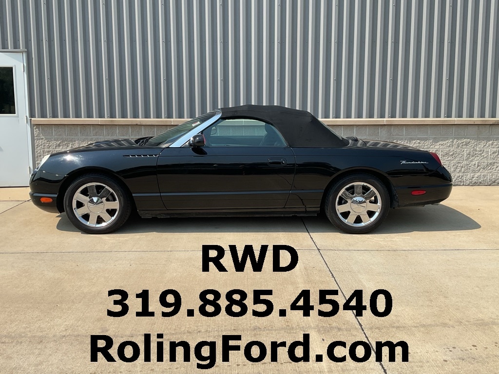 Used 2002 Ford Thunderbird Premium with VIN 1FAHP60A92Y118505 for sale in Shell Rock, IA