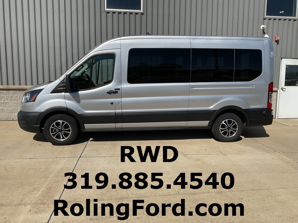 Used 2024 Ford Transit Passenger Van XL with VIN 1FBAX2C86RKA00474 for sale in Shell Rock, IA