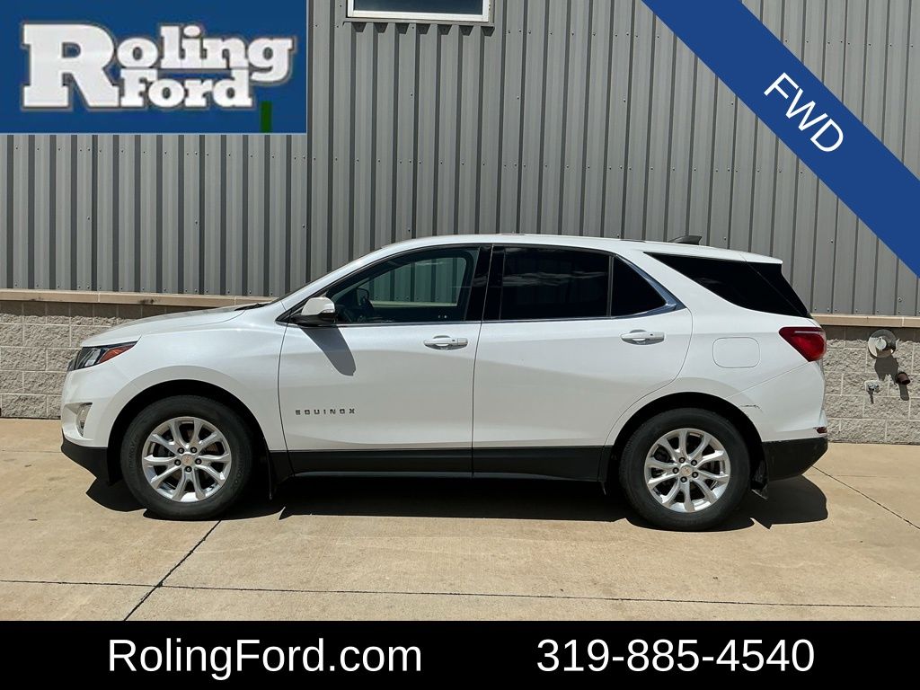 Used 2019 Chevrolet Equinox LT with VIN 2GNAXKEV8K6294071 for sale in Shell Rock, IA