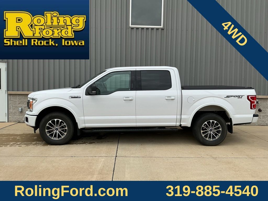 Used 2020 Ford F-150 XLT with VIN 1FTEW1E4XLKE79655 for sale in Shell Rock, IA
