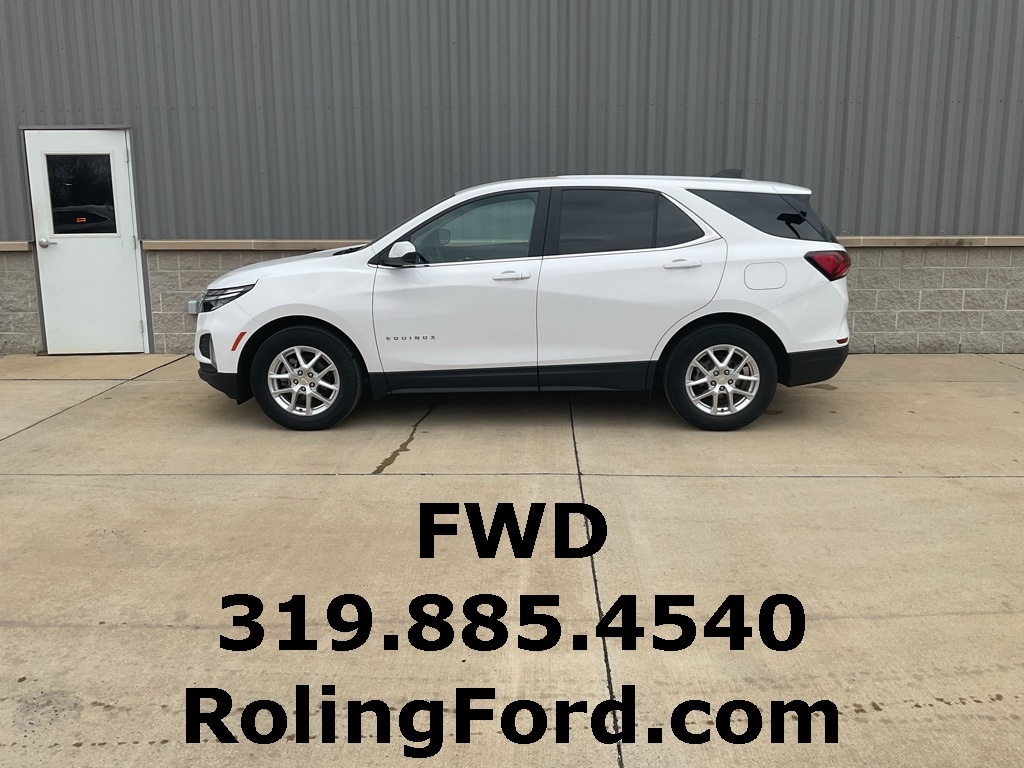 Used 2022 Chevrolet Equinox LT with VIN 3GNAXKEV5NL172350 for sale in Shell Rock, IA
