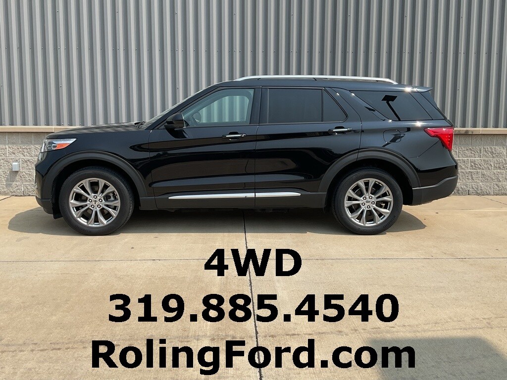 Used 2022 Ford Explorer Limited with VIN 1FMSK8FH7NGA32162 for sale in Shell Rock, IA