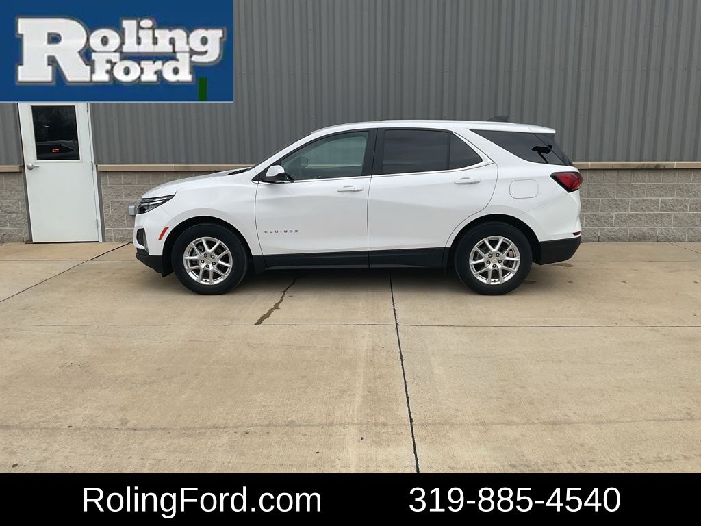 Used 2022 Chevrolet Equinox LT with VIN 3GNAXKEV5NL172350 for sale in Shell Rock, IA