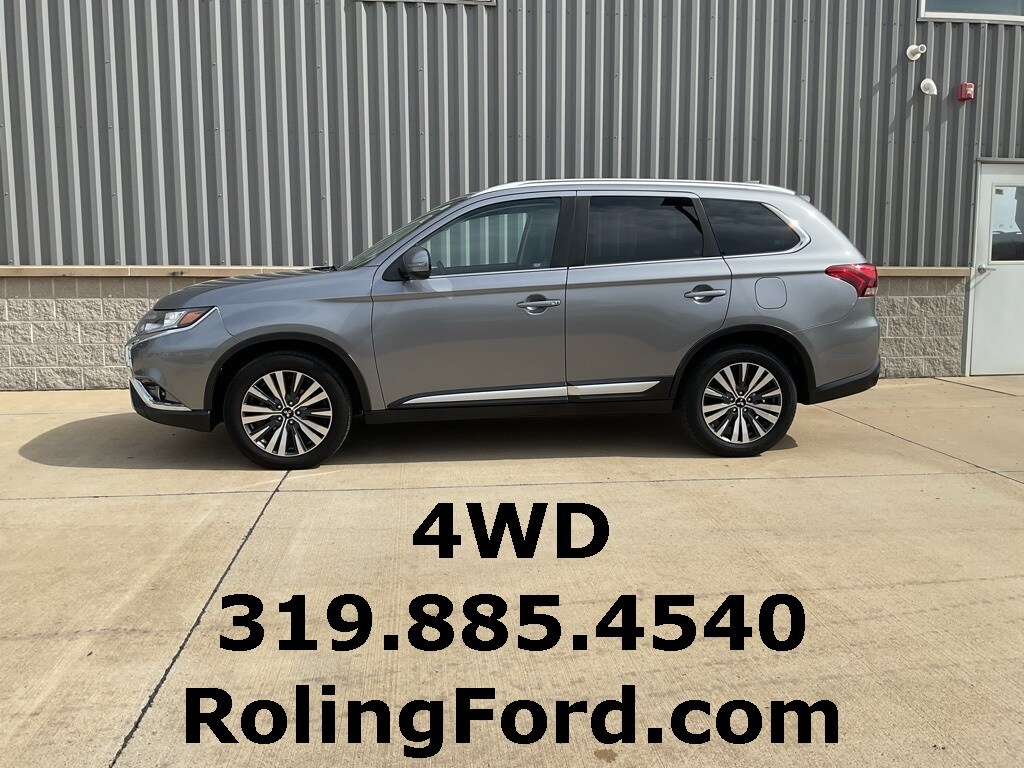 Used 2020 Mitsubishi Outlander SEL with VIN JA4AZ3A32LJ000644 for sale in Shell Rock, IA