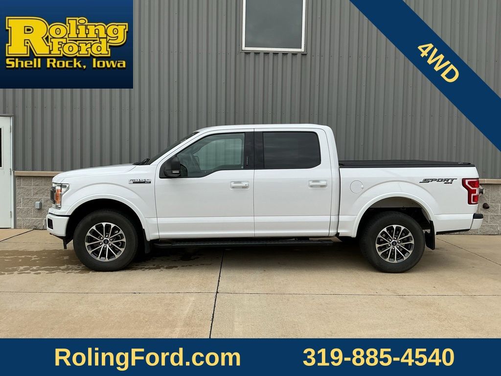 Used 2020 Ford F-150 XLT with VIN 1FTEW1E4XLKE79655 for sale in Shell Rock, IA