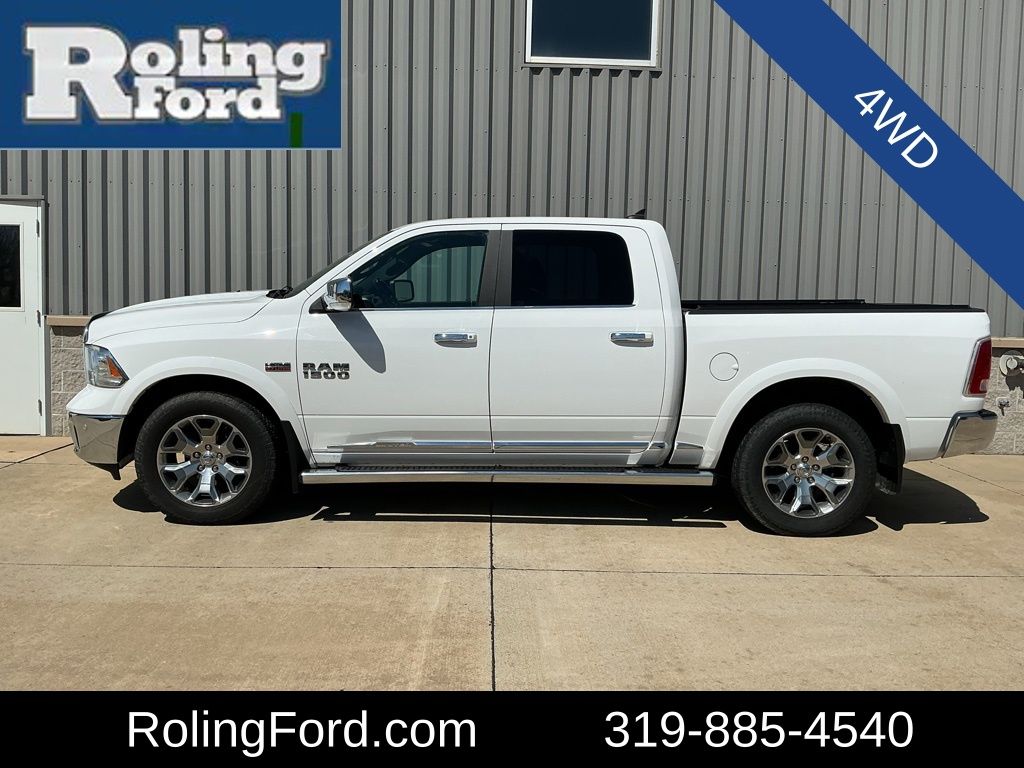 Used 2017 RAM Ram 1500 Pickup Laramie Limited with VIN 1C6RR7PT1HS713762 for sale in Shell Rock, IA