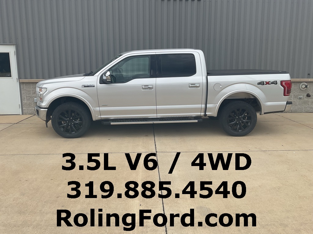 Used 2017 Ford F-150 Lariat with VIN 1FTEW1EG8HKD52081 for sale in Shell Rock, IA