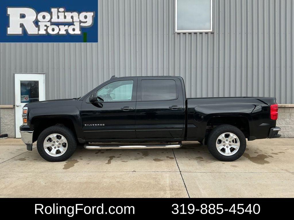 Used 2015 Chevrolet Silverado 1500 LT with VIN 3GCUKREC9FG224424 for sale in Shell Rock, IA