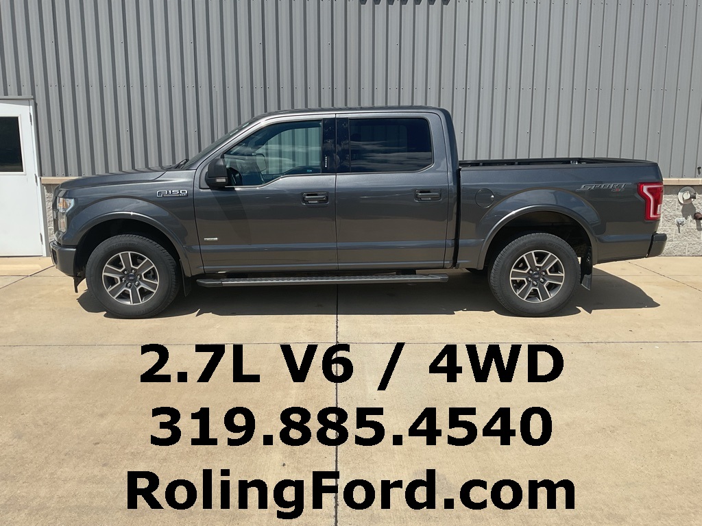 Used 2017 Ford F-150 XLT with VIN 1FTEW1EP0HFA22279 for sale in Shell Rock, IA