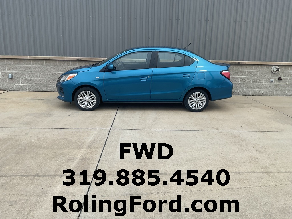 Used 2022 Mitsubishi Mirage G4 LE with VIN ML32FUFJ1NHF01394 for sale in Shell Rock, IA