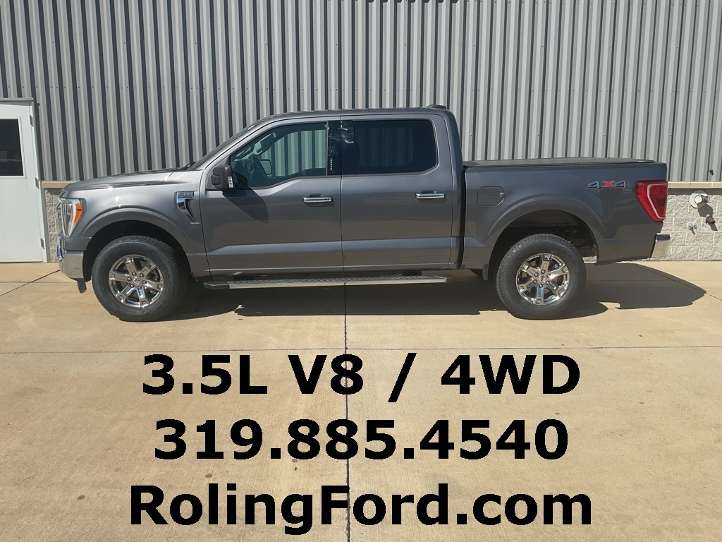 Used 2021 Ford F-150 XLT with VIN 1FTFW1E8XMFB92284 for sale in Shell Rock, IA