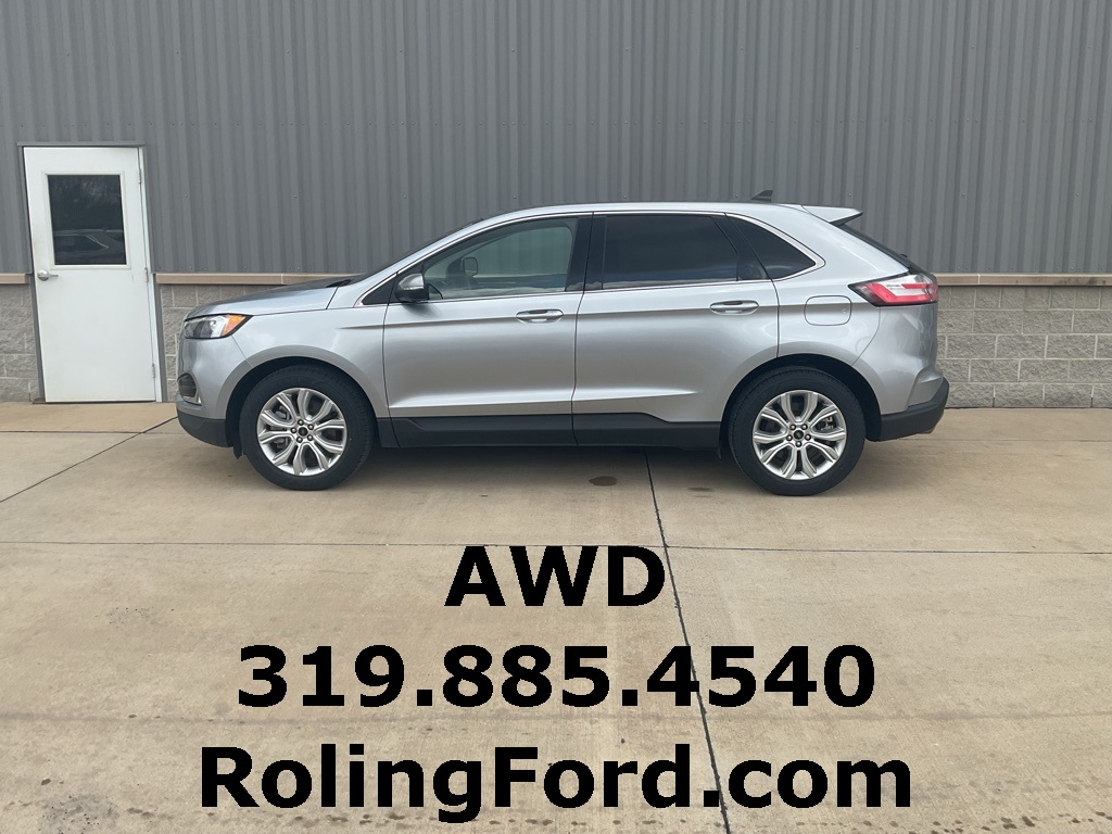 Used 2023 Ford Edge Titanium with VIN 2FMPK4K90PBA15095 for sale in Shell Rock, IA
