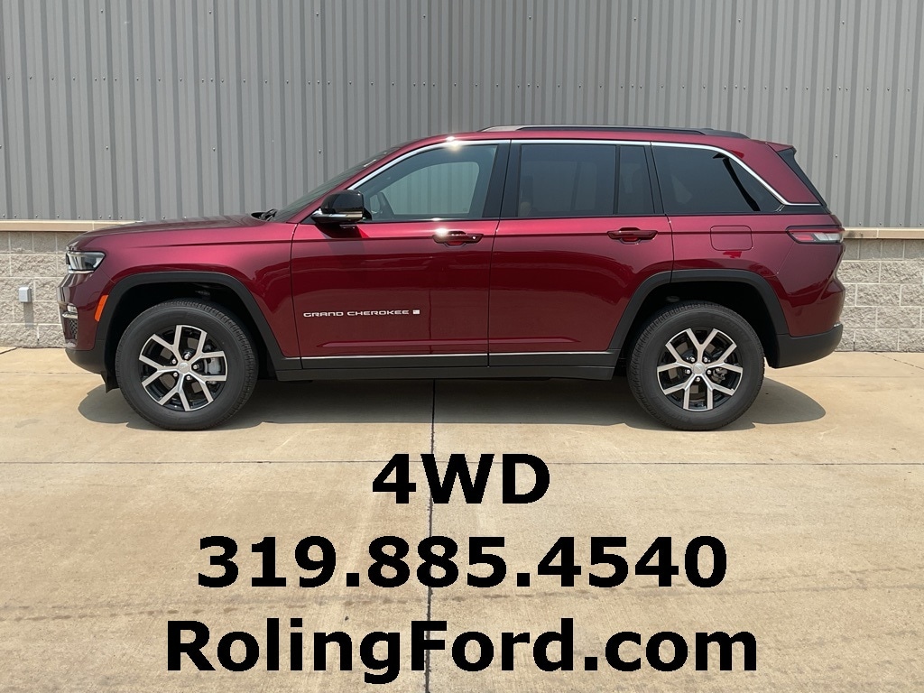 Used 2024 Jeep Grand Cherokee Limited with VIN 1C4RJHBG6RC201202 for sale in Shell Rock, IA