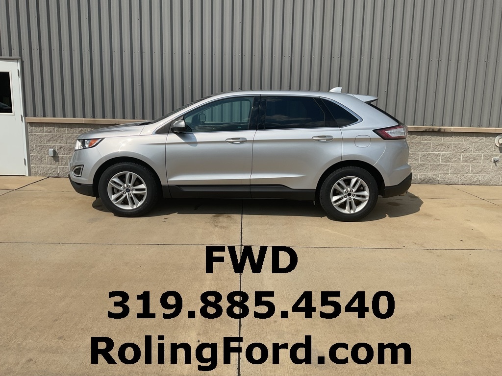 Used 2015 Ford Edge SEL with VIN 2FMTK3J93FBB46997 for sale in Shell Rock, IA