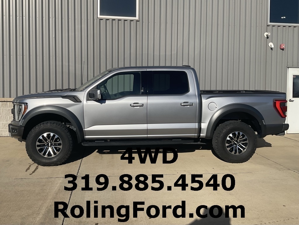 Used 2022 Ford F-150 Raptor with VIN 1FTFW1RG5NFA86005 for sale in Shell Rock, IA