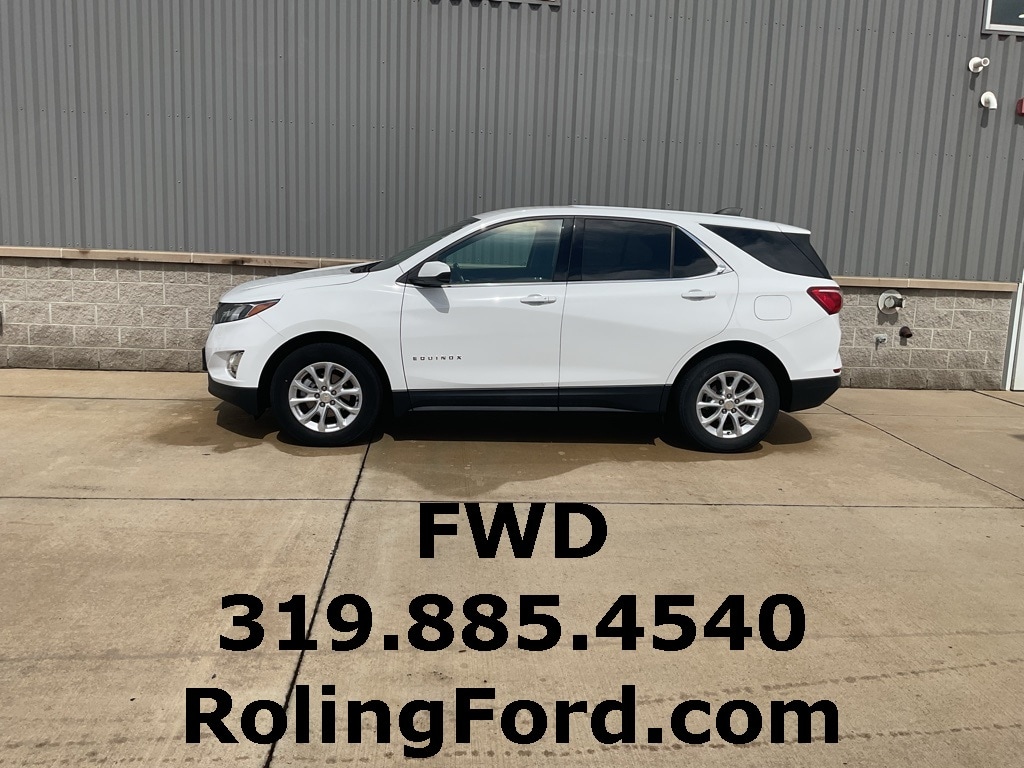 Used 2020 Chevrolet Equinox LT with VIN 3GNAXKEV2LS710795 for sale in Shell Rock, IA