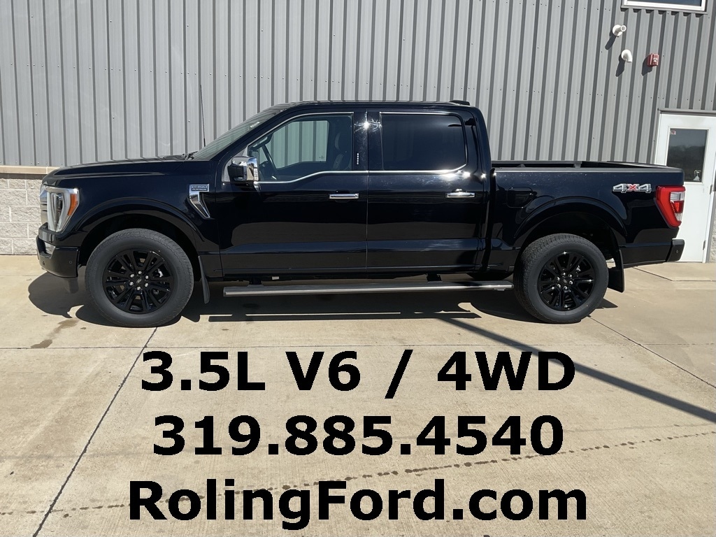 Used 2022 Ford F-150 Platinum with VIN 1FTFW1E87NFB03093 for sale in Shell Rock, IA